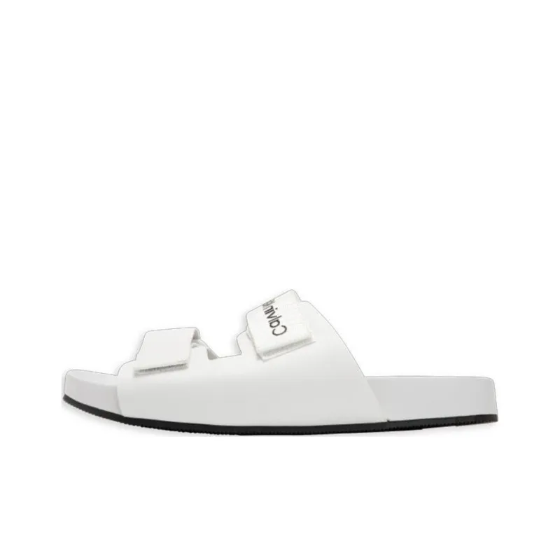 CALVIN KLEIN Slide Slippers Women's White-0