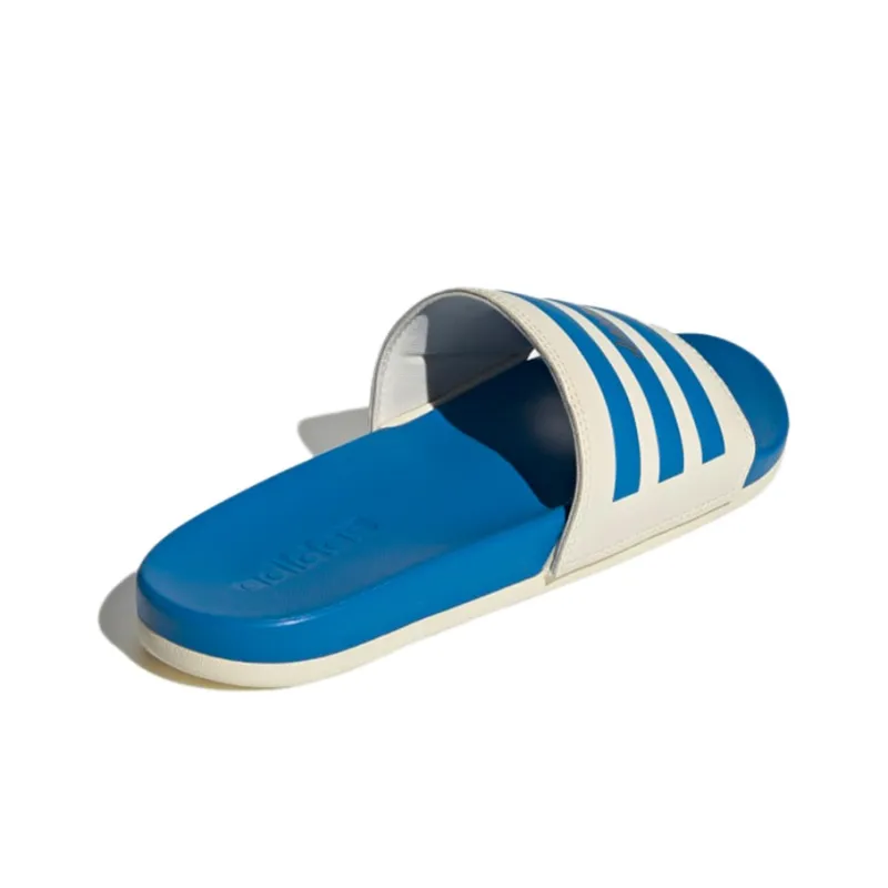 Adilette Adidas Comfort Slide 'White Blue Rush'-3