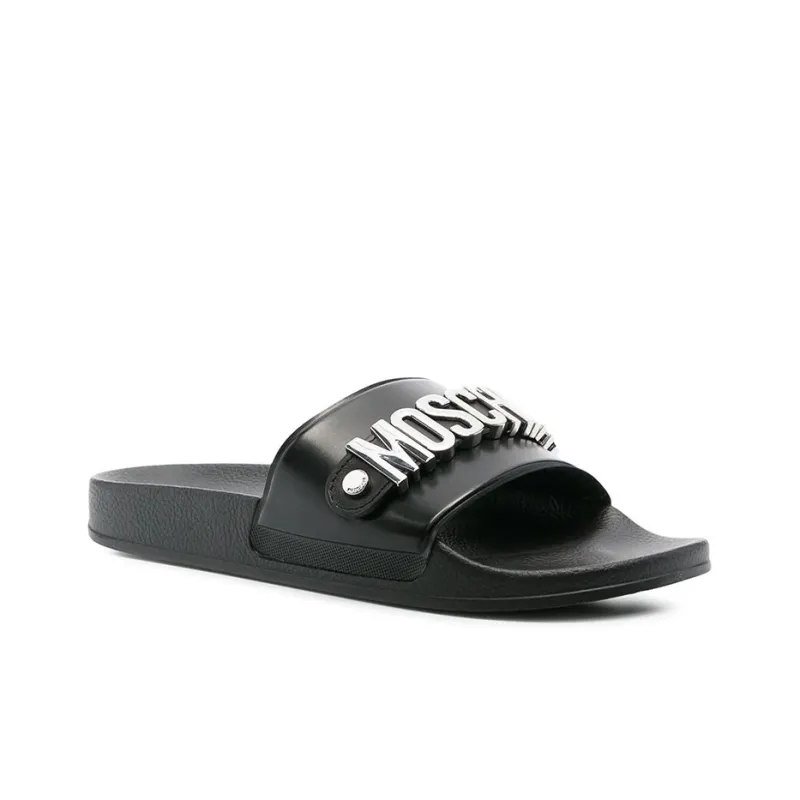 MOSCHINO Stylish Sandals Men's Black-2