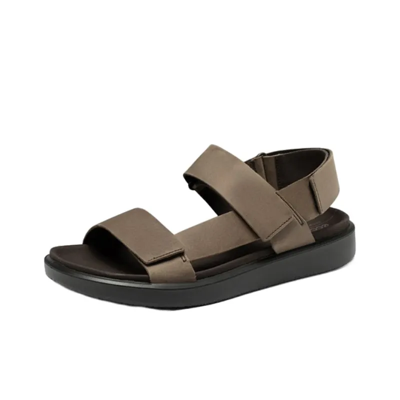Ecco Stylish Sandals Men's Coffee-1