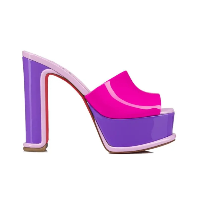 CL Amali Alta Slip Resistant Slide Slippers Women's Purple-1