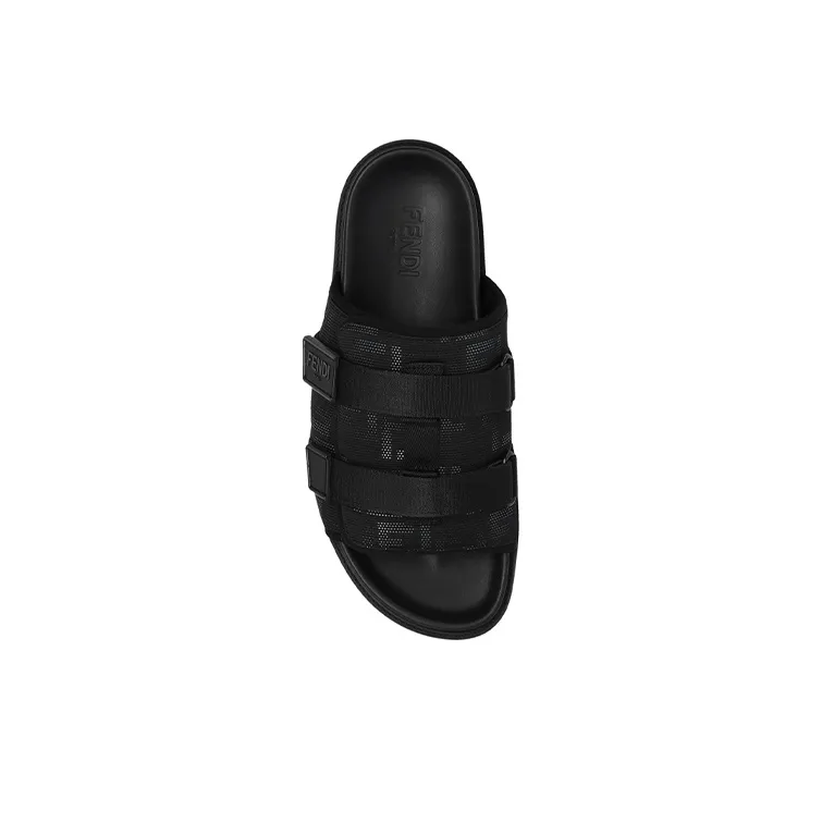 FENDI FF Sandal 'Black'-3