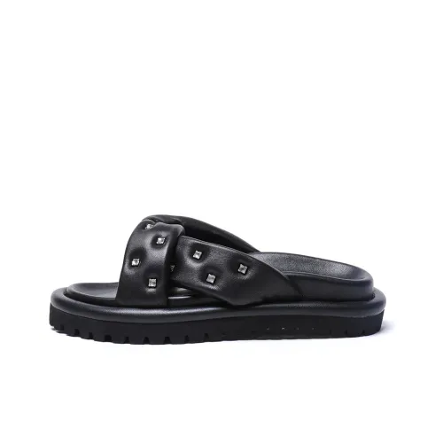 STOOSHE Slide Slippers Women's Black