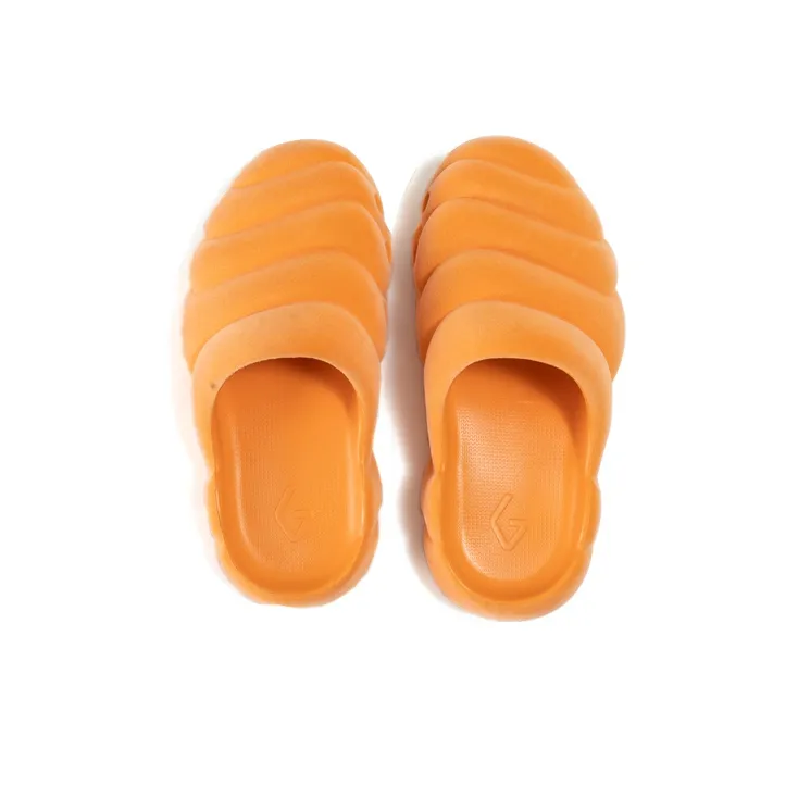 GOTO Quiet Slide Slippers Unisex Loquat Orange-3