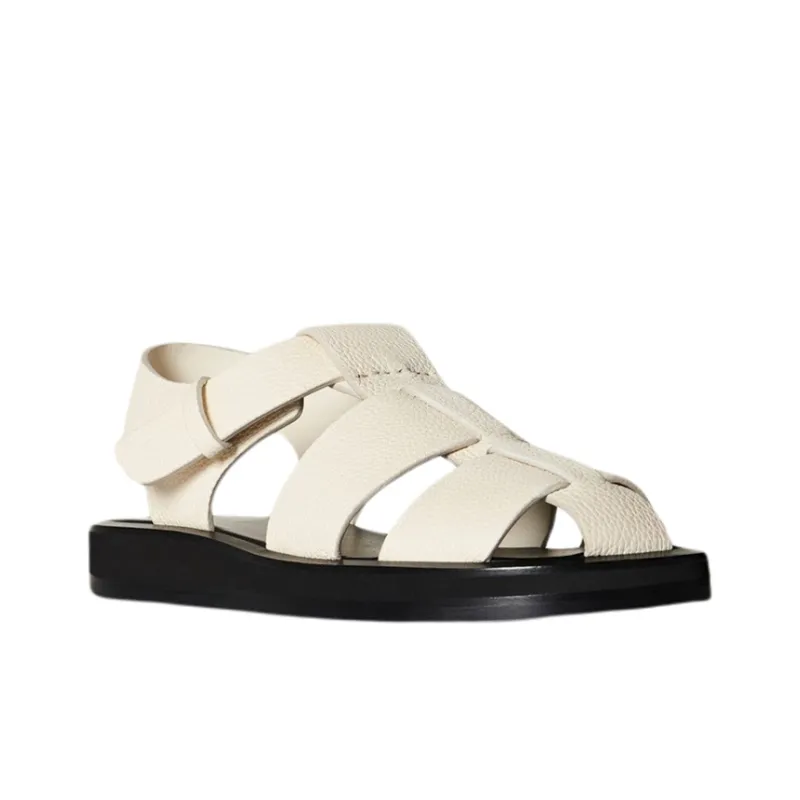 THE ROW Fisherman Strappy Sandals-2