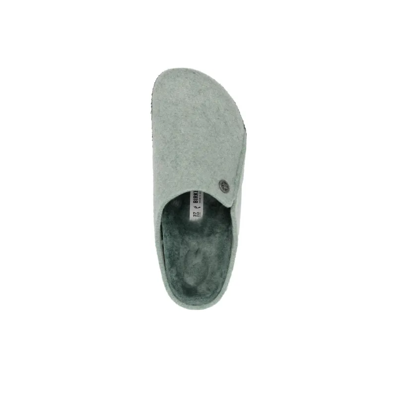 Birkenstock Zermatt Wrap-toe Slippers Women's Green Black-3