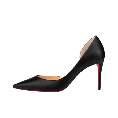 Christian Louboutin Iriza 85mm Pump Black Nappa Leather