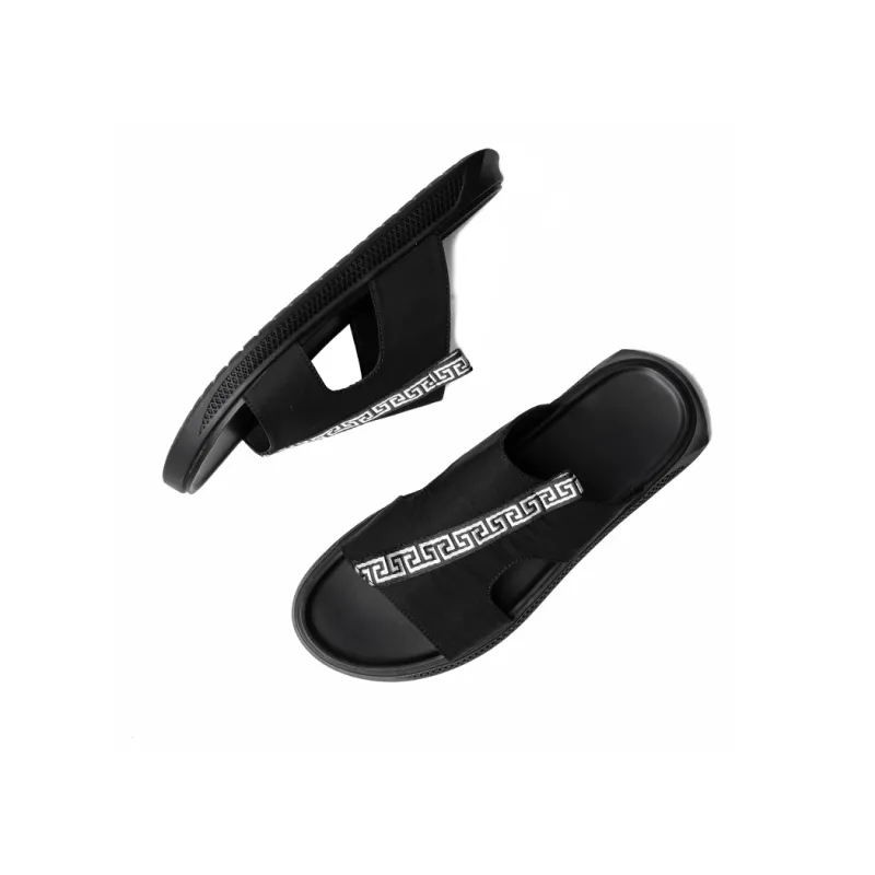 YEDANI Slide Slippers Men's Black-4