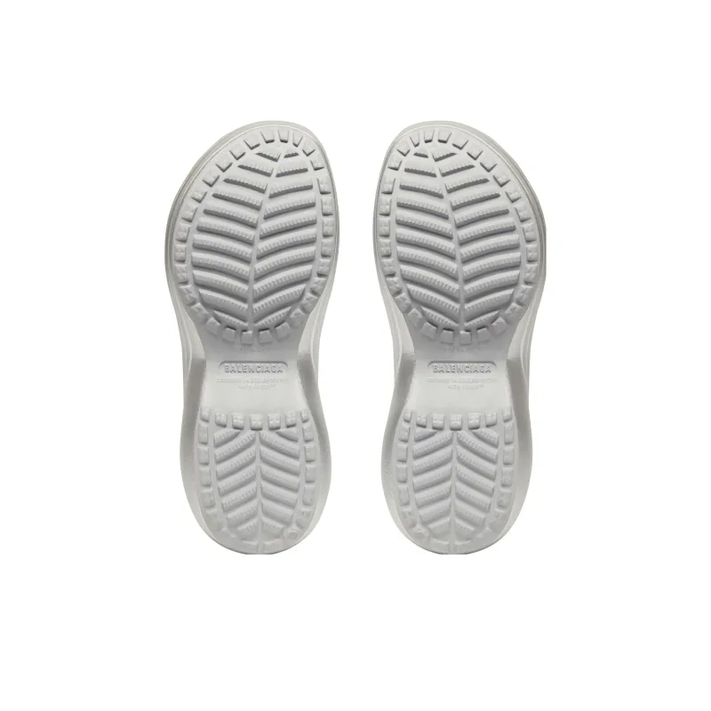 Balenciaga X Crocs Logo-debossed Mules-4