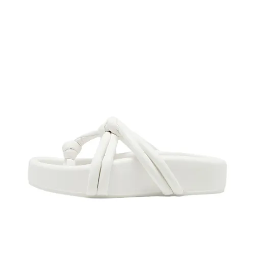 MM6 Maison Margiela Flip Flops Women's White