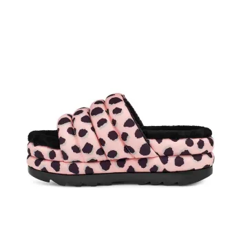 UGG Puft Cheetah-print Slides