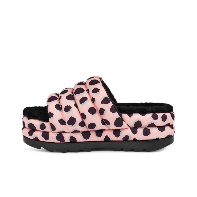 UGG Puft Cheetah-print Slides-0
