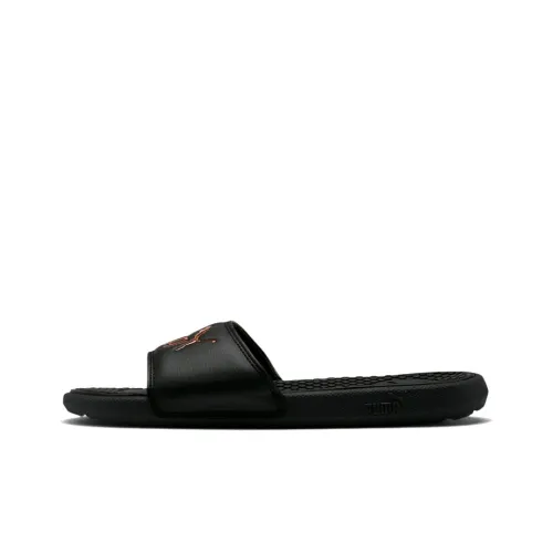 Puma Women's Cool Cat Slide 'Black Rose Gold'