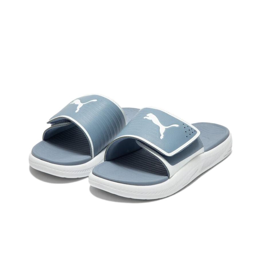 Puma Softride Slide 'Filtered Ash White' - POIZON