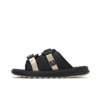 New Balance 330 Series Splicing Athleisure Casual Sports Unisex Black Slippers