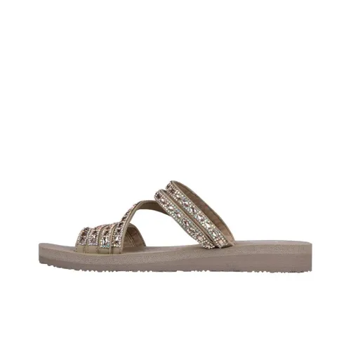 Skechers Meditation Flip-flops Women's Taupe