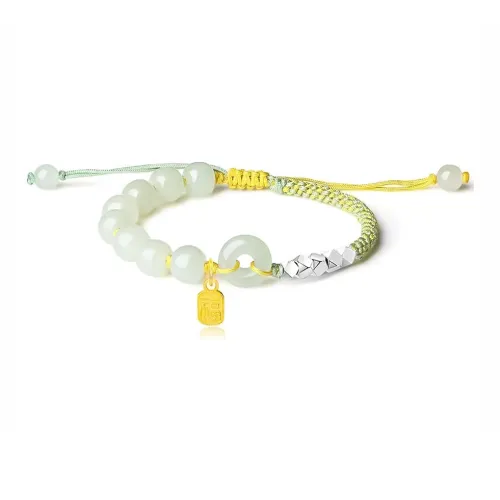 Muyan Colored Glaze Year By Year Peace Buckle Bracelet Women's
