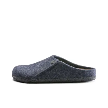 Birkenstock Zermatt Shearling Wool Felt Narrow Fit 'Blue'