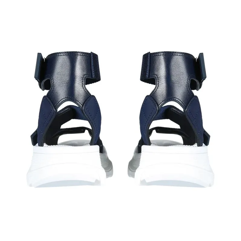 Alexander McQueen Touch Strap Open Toe Sandals Women's-4