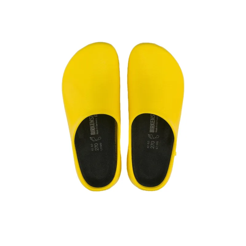 Birkenstock Closed Toe Slippers Unisex Yellow-3