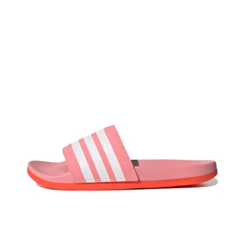Adilette Women's Adidas Comfort Slides 'Super Pop Red' Women's