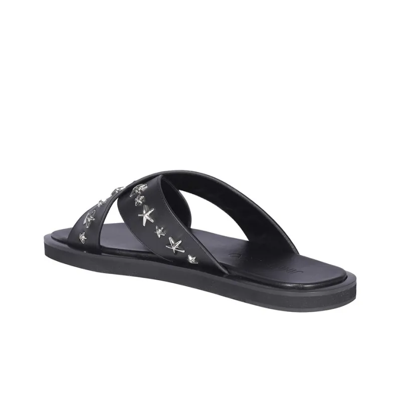 Jimmy Choo Slide Slippers Men's Black-3