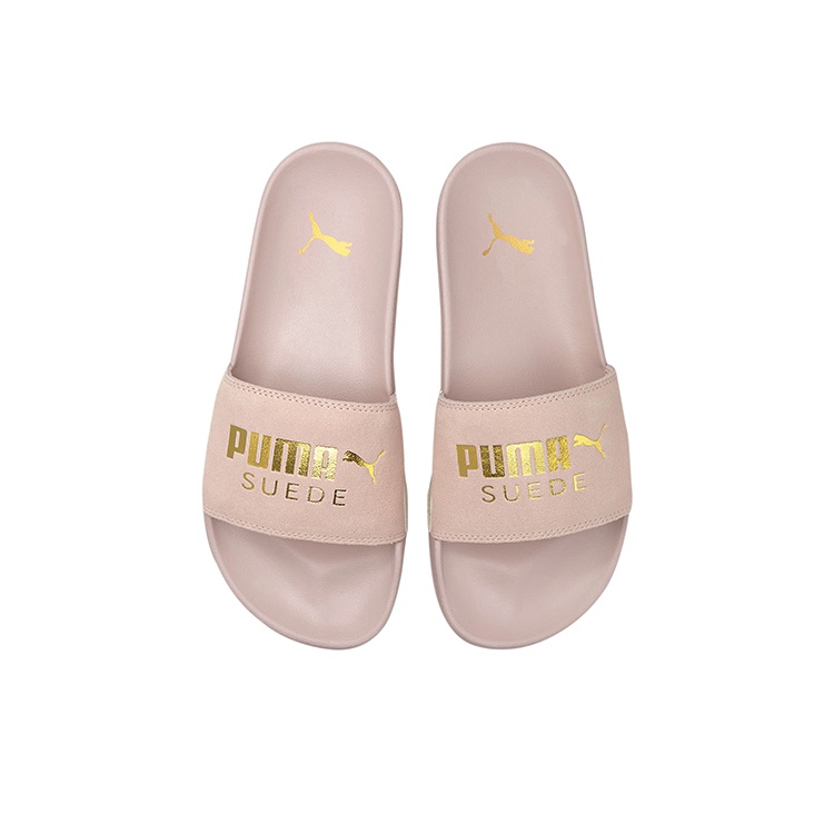 Puma leadcat suede slides women's hotsell