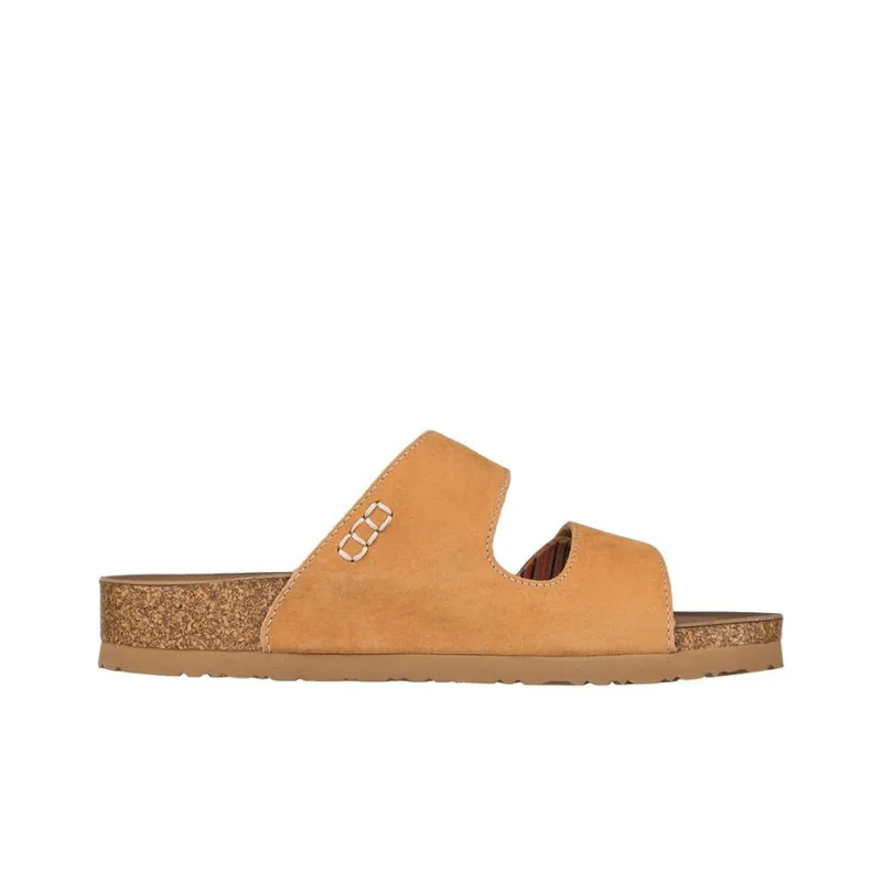 Skechers ARCH FIT GRANOLA Rubber Sole Quick Dry Slide Slippers Women's Brown-1