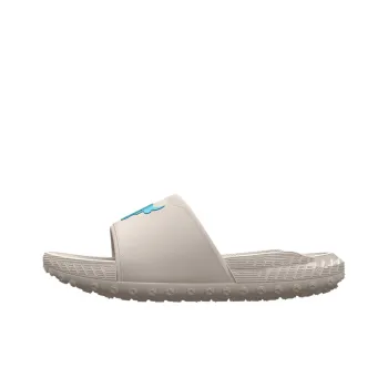 Under Armour Project Rock 3 Slide 'Grey Matter Blue Surf'