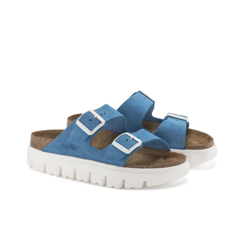 Birkenstock Arizona Slide Slippers Women's Blue-2