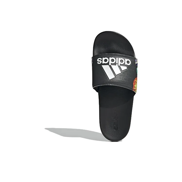 Adidas Adilette Comfort Slide 'Black Floral' Women's-4