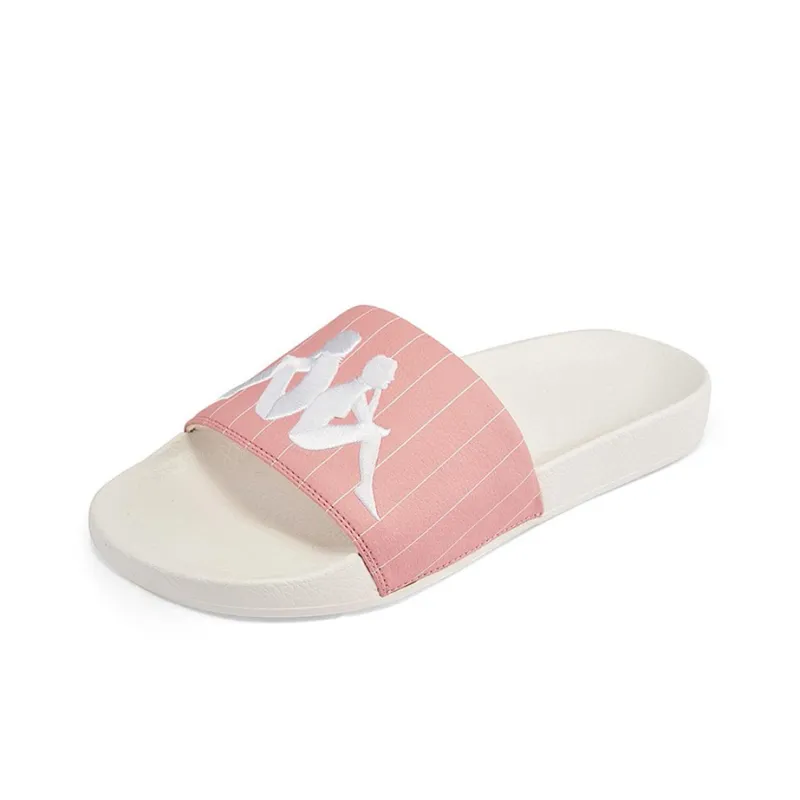 Kappa Artist Collaboration Slide Slippers Unisex Pink-1