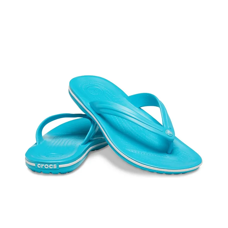 Crocs Crocband Flip Flops 'Digital Aqua'-5