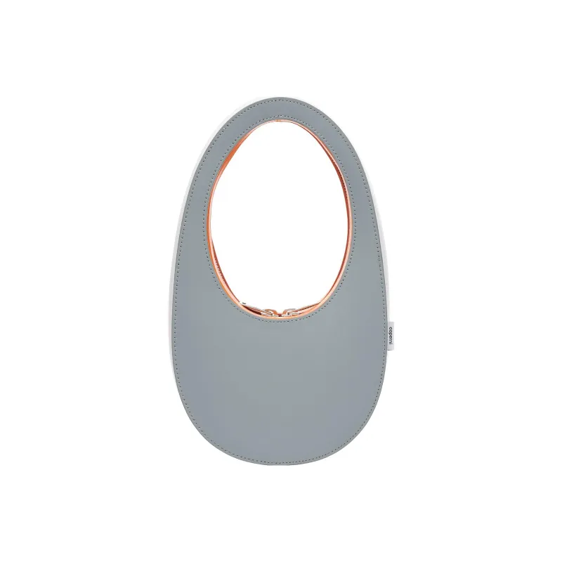 COPERNI Leather Handbag Women's Gray White Orange-1