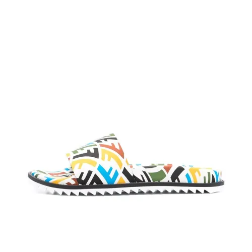 FENDI Rubber Slides 'FF Vertigo - Multi'