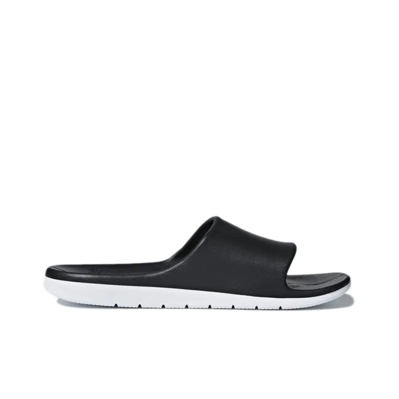 Adidas Aqualette Cloudfoam Slippers 'Black White'-1