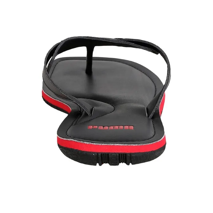 PUMA Caper Nu Idp Slide Slippers Men's Black Red-4
