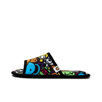 BAPE Baby Milo Slipper Black Multi
