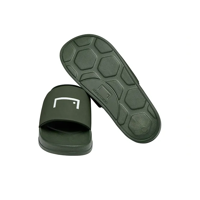 GOALSTUDIO GRAB-ITYBALANCE Slide Slippers Unisex Dark Green-3