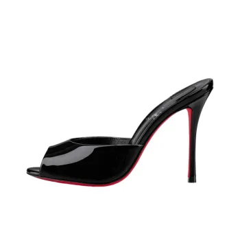 CL LUBOTING Slip Resistant Slide Slippers Women's Black