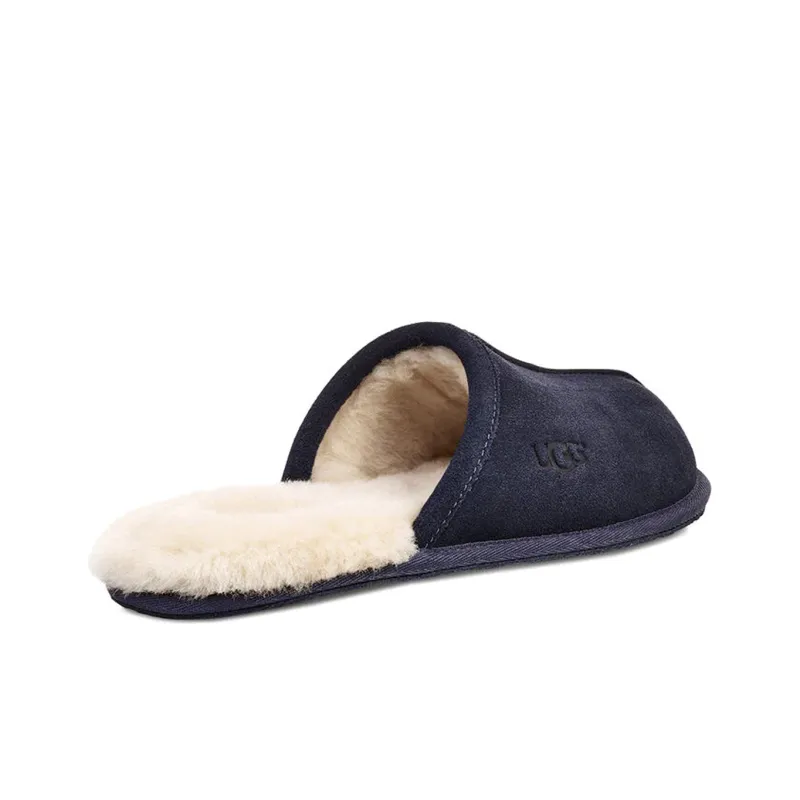 UGG Scuff Slipper Stylish Sandals Men's Marine Blue-4