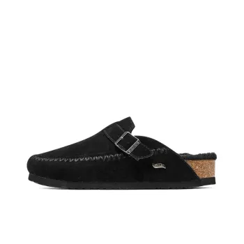 Skechers ARCH FIT GRANOLA Rubber Sole Quick Dry Slide Slippers Women's Black