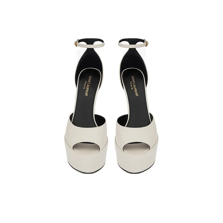 SAINT LAURENT Jodie 145mm Platform Sandals-3