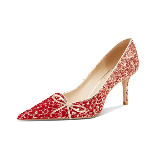 ROSE CASTLE High Heels Women's Red