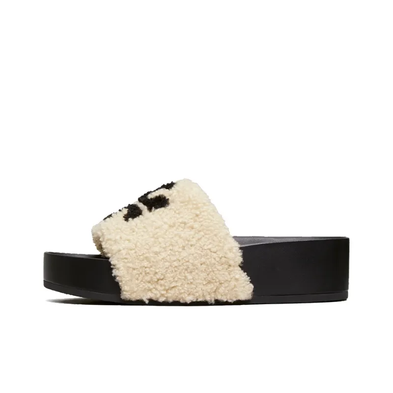 TORY BURCH Slide Slippers Women's Beige-0