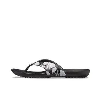 Crocs Kadee Summer Flip Flops Black Women's