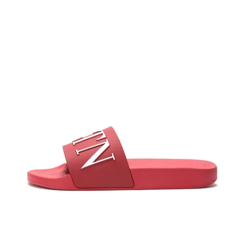 Valentino Slide Slippers Men Red