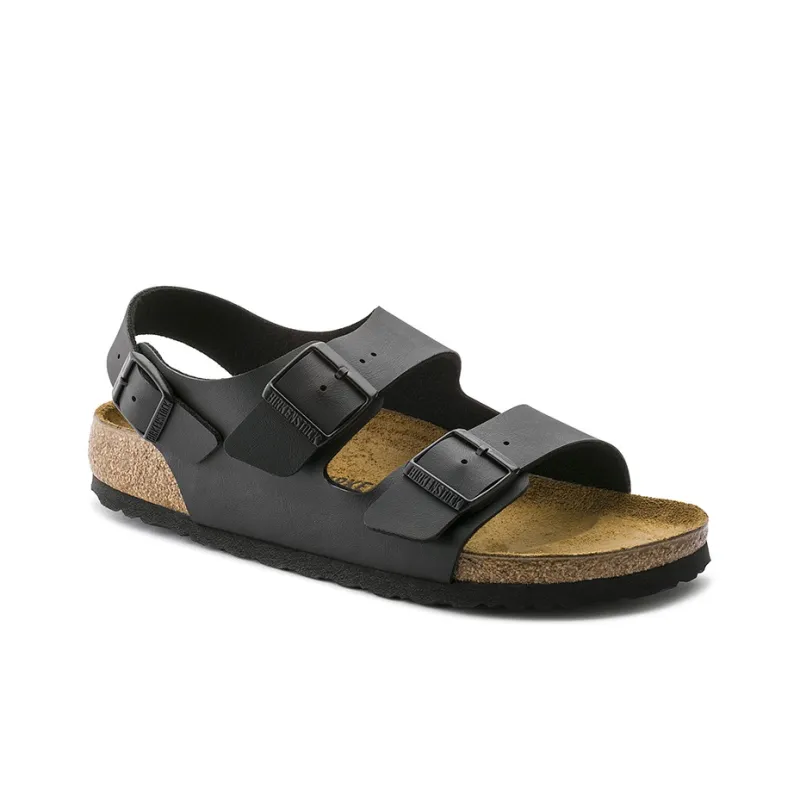 Birkenstock Milano Birko Flor 'Dark Brown'-2
