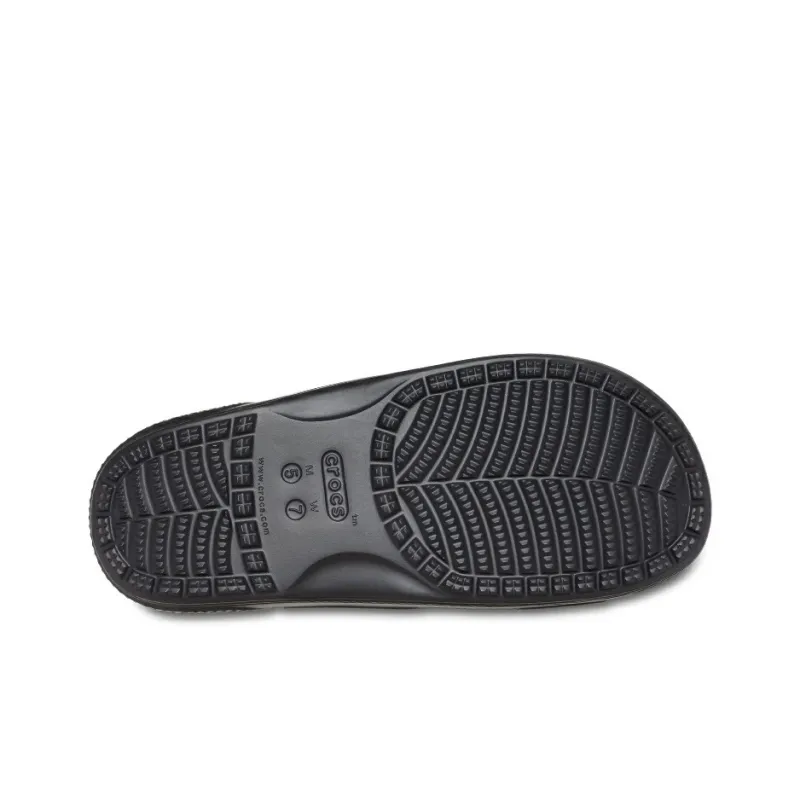 Crocs Slide Slippers Unisex Black/Multicolor Color-5