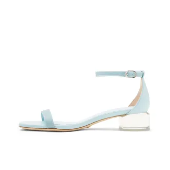 Stuart Weitzman/SW Nudistcurve Strap Sandals Women's Light Blue